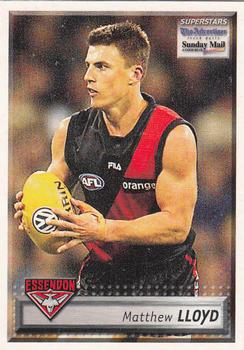 2003 Select The Advertiser-Sunday Mail AFL #31 Matthew Lloyd Front